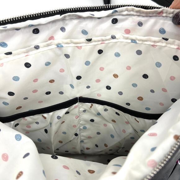 Petunia Pickle Bottom Cinch Bucket Diaper Bag Backpack Gray No Changing Pad - Picture 6 of 10